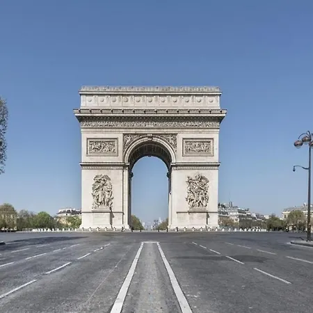 Cosy And Modern Near Champs-elysees - Arc De Triomphe דירה *